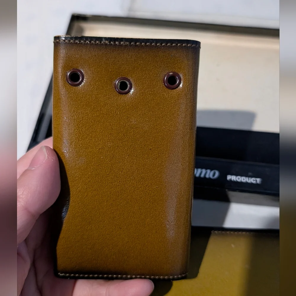 Rare Vintage Domo Kangaroo Skin Wallet And Key Holder set, made in Australia